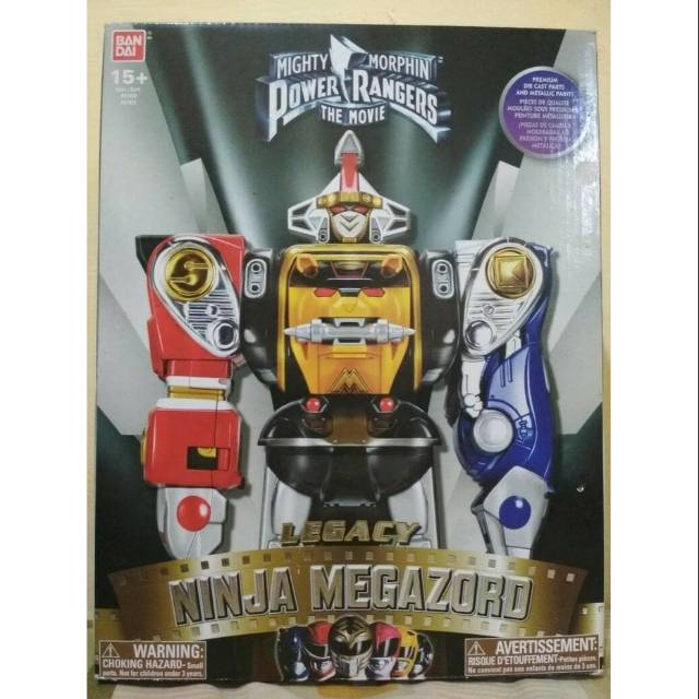 Bandai dx ninja legacy power ranger megazord