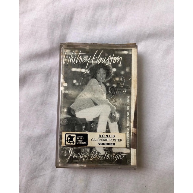 Kaset pita Whitney Houston - I’m your baby tonight