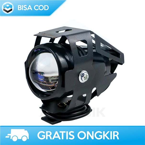 LAMPU TEMBAK LED TOURING MOTOR TAFFLED CREE 1000 LUMENS WATERPROOF ORI