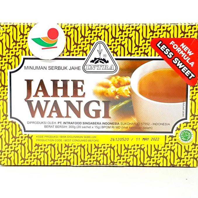 

Ready...Ready...Ready...] Intra Jahe Wangi 20 Bks X 15Gr | Ginger Drink Serbuk Bubuk Instan Jamu