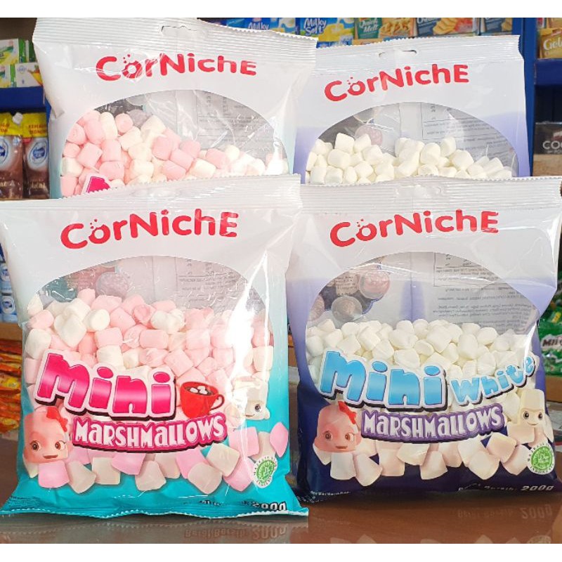 

Corniche Marshmallow Pink 200Gr / Marshmellow Putih 200Gr