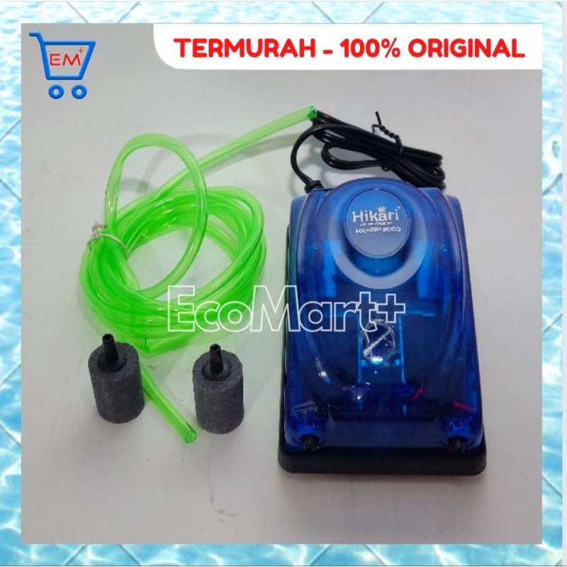 Aerator HIKARI HK-AP-3000  Air Pump  2 Lubang