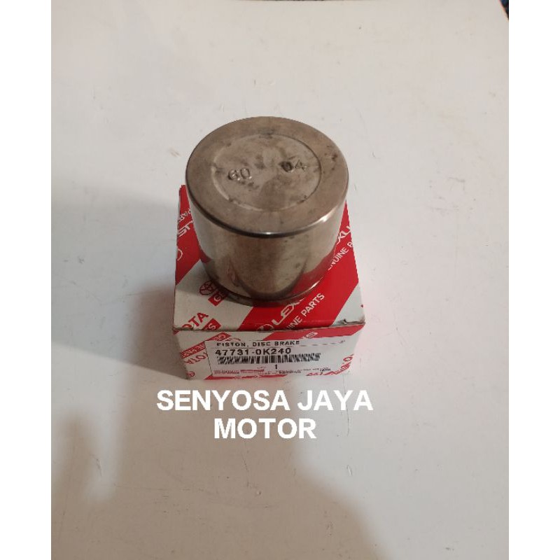 PISTON CALIPER KALIPER CAKRAM INOVA INNOVA REBORN ALL NEW INNOVA 47731-0K240 ORIGINAL