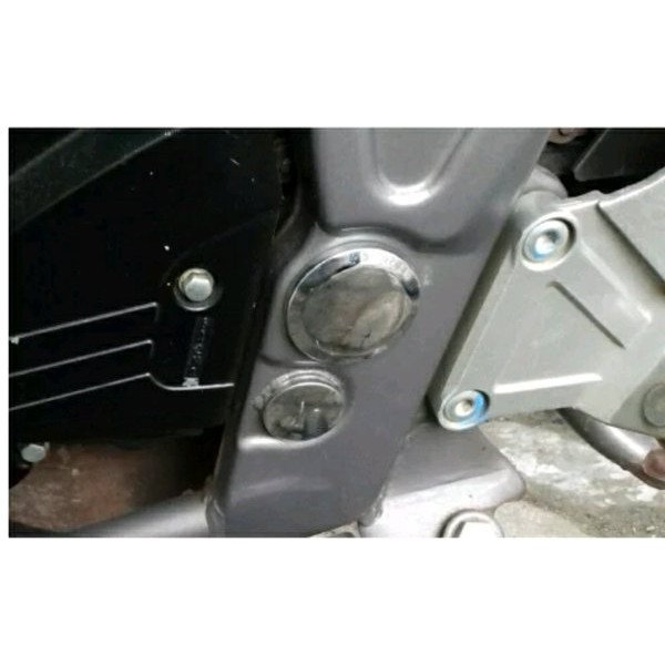 tutup arm rangka cap frame besar kecil ninja r rr dtracker klx satria fu