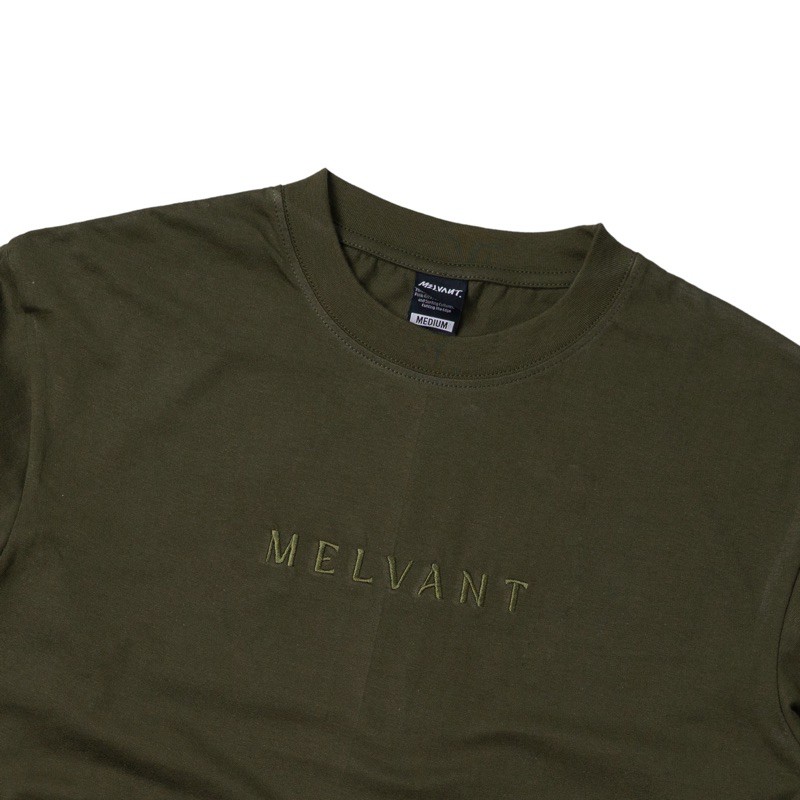 MLTS ABRAHAM ARMY GREEN - MELVANT LONGSLEEVE TSHIRT