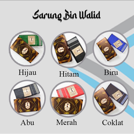 SARUNG ANAK 4-12 TAHUN (BISA COD - BAYAR DI TEMPAT) / SARUNG ANAK LAKI LAKI BIN WALID