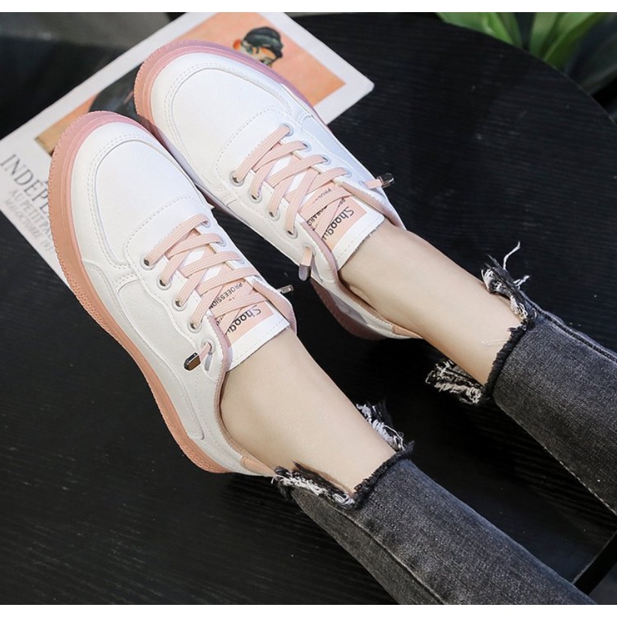 Sepatu Sneakers Wanita Casual ala Korea Kualitas Super Premium SP28