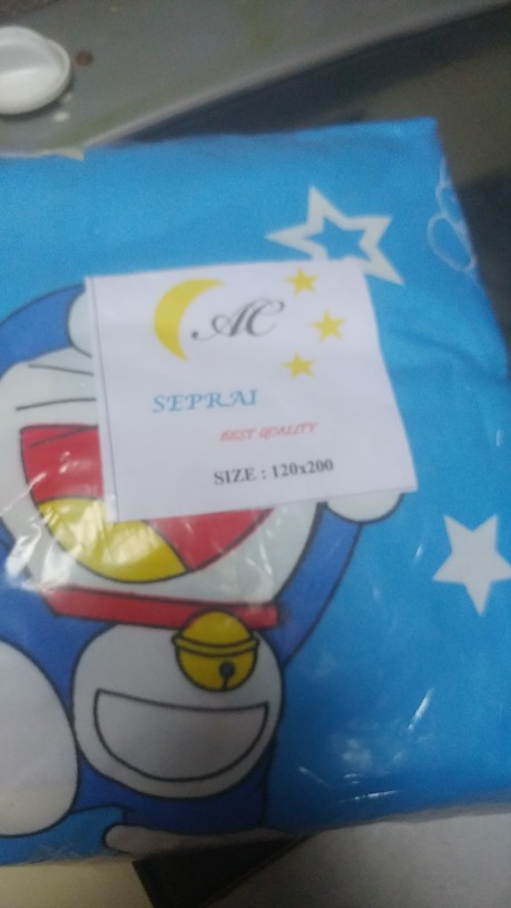 Sprei Karakter Kartun Ukuran 120x200/single
