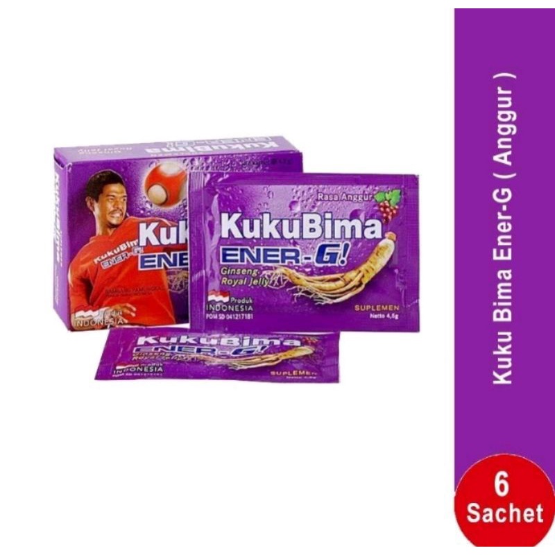 

N_S_Y KukuBima anggur 6 sachet