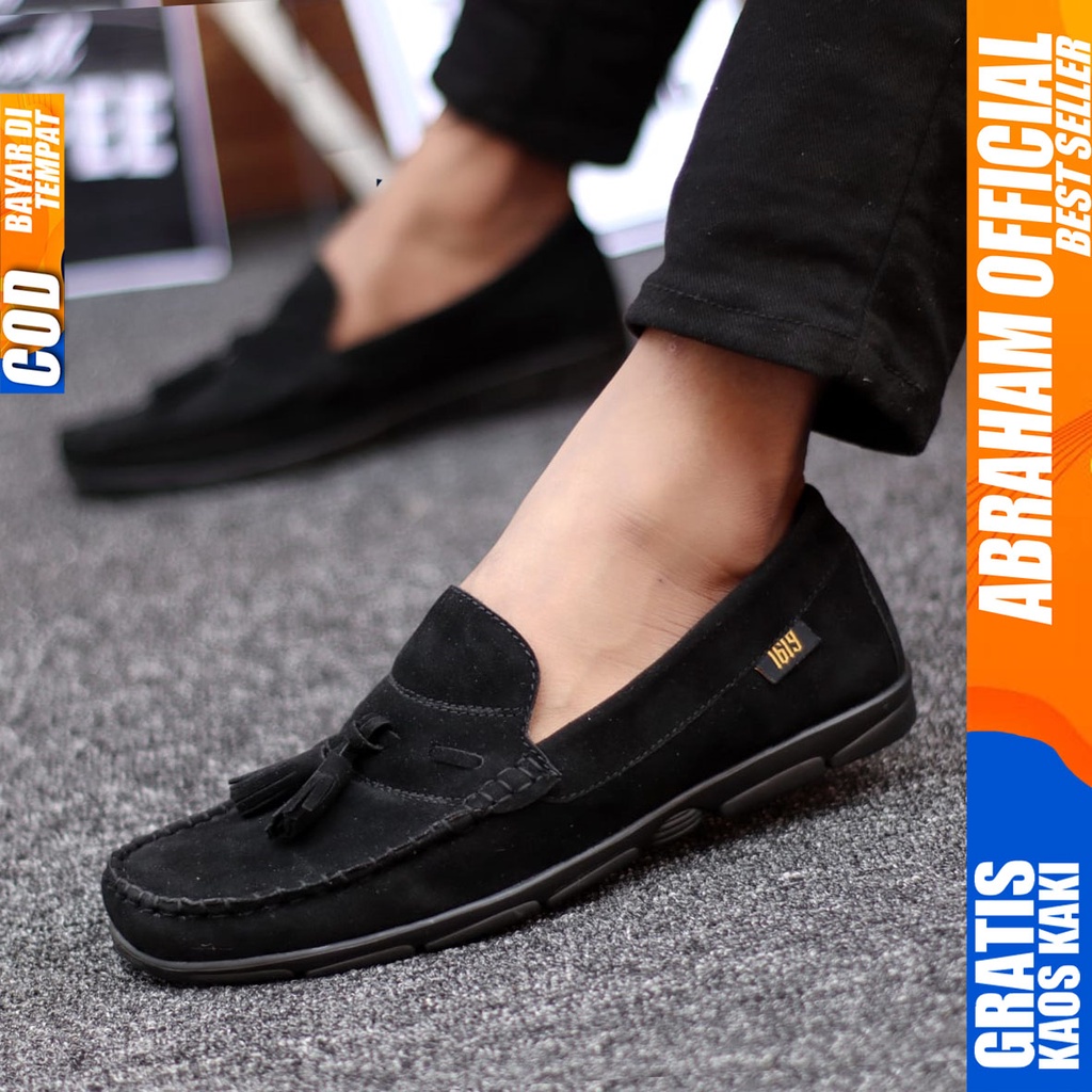 Abraham Titan - Sepatu Slip On Pria Casual