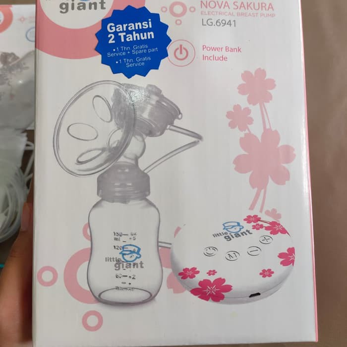 Makassar - Little Giant Nova Sakura Pompa Asi Elektrik Portable Garansi Resmi 2 Tahun | Breastpump