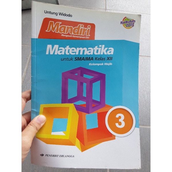 Jual Buku Mandiri Matematika Wajib Kelas 12 Preloved | Shopee Indonesia