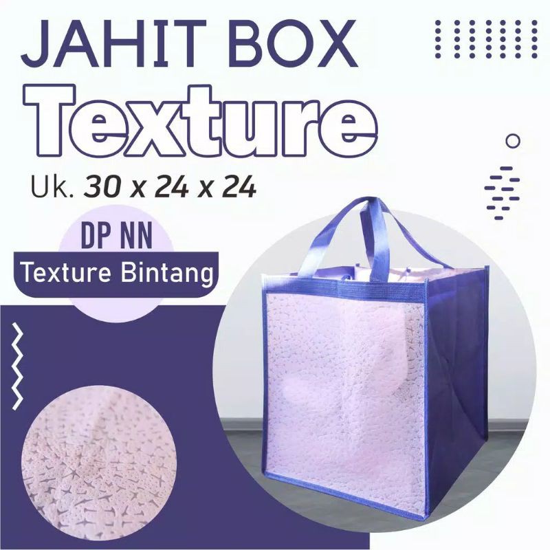 

Grosir Tas Hajatan Berkat Murah Spunbond Motif Tekstur 30X24X24