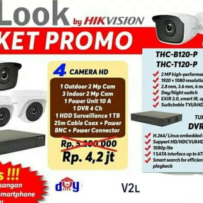 Paket Cctv Hilook Terlaris