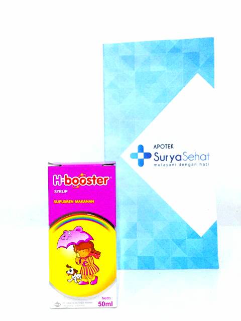 H-Booster Sirup 50ml untuk anak usia 1 tahun keatas