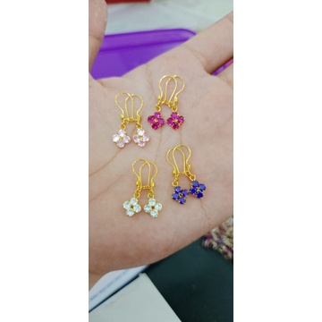 ANTING EMAS ASLI KADAR 300/6K BERAT 1 GR