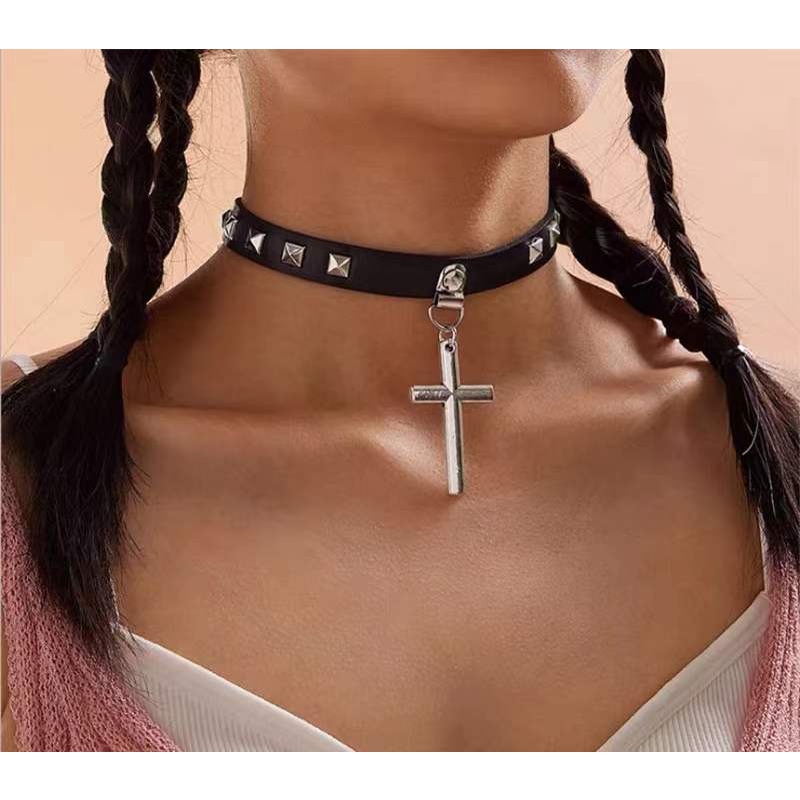 [GOTH] Women Gothic Style Vintage Choker Necklace 8345