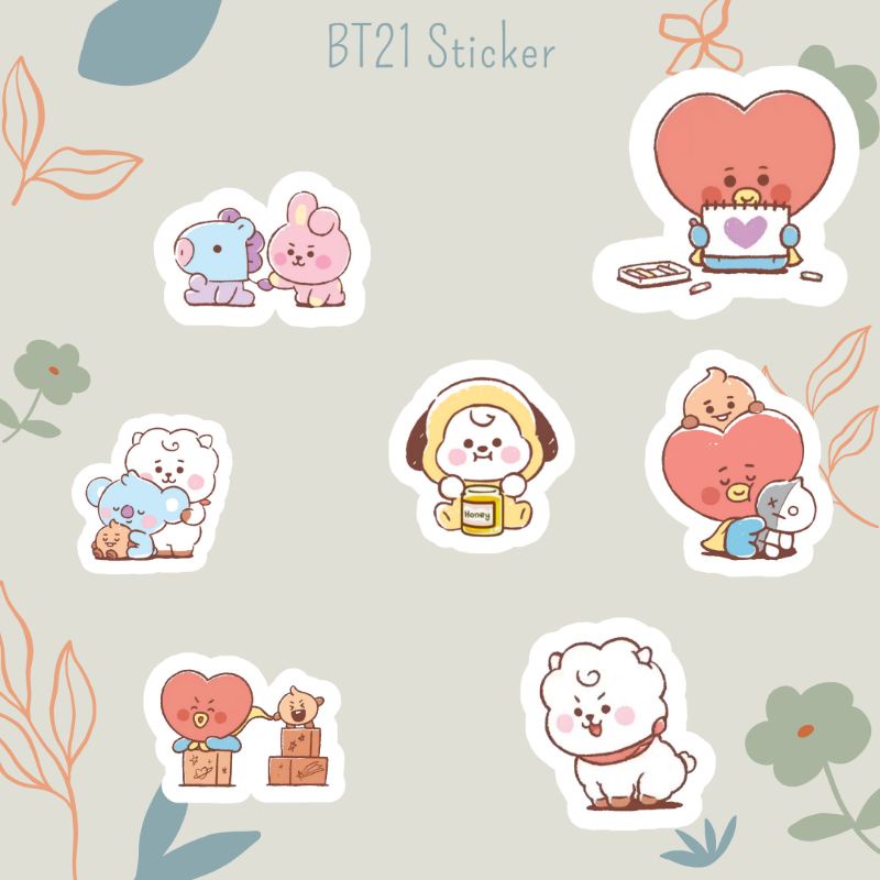 BT21Sticker | kpop sticker non-official