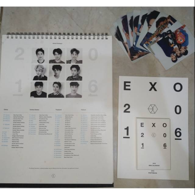 EXO SEASON GREETING 2016 OFFICIAL + POSTER
