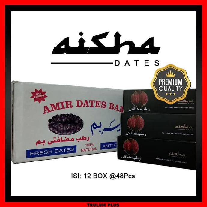 

Ready Stock Aisha Dates Kurma | Kurma Madu Premium Taste / Kurma Aisyah Bervitamin