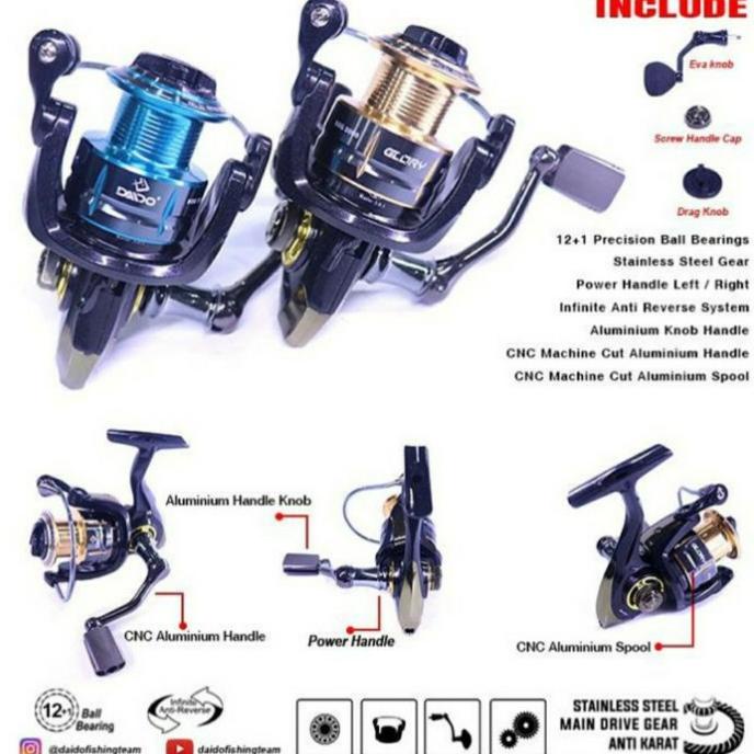 RELL PANCING DAIDO GLORY BGG 3000... POWER HENDEL