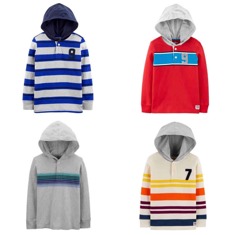 Kaos Hoodie Anak Laki Laki Oshkosh