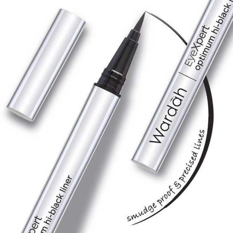 garansi original no abal abal [ harga per pc ] eyeliner wardah eyexpert - wardah eyexpert optimum hi black liner