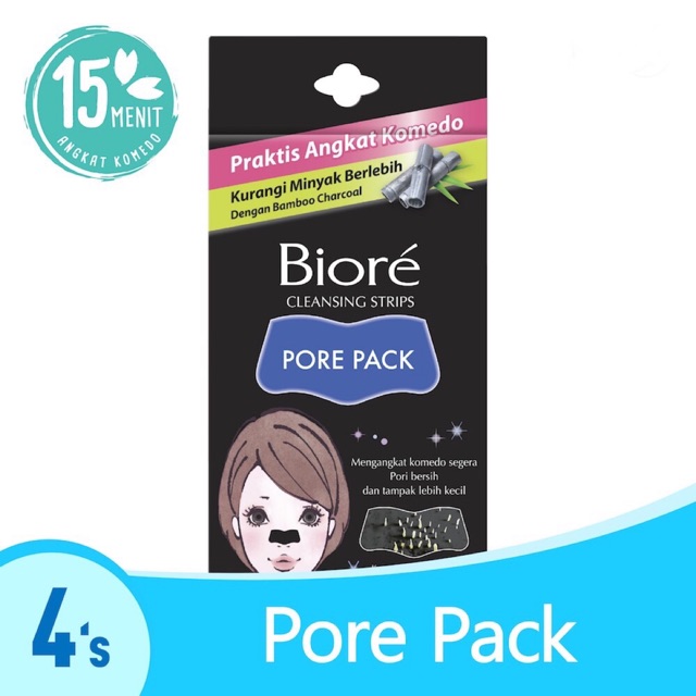 Biore Pore Pack Black Women / Men 4's