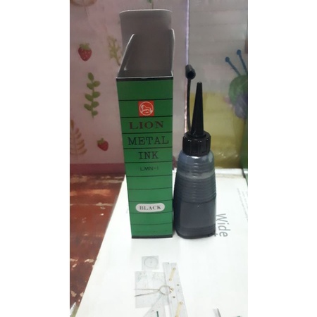 

Tinta Lion asli / Metal Ink Lion