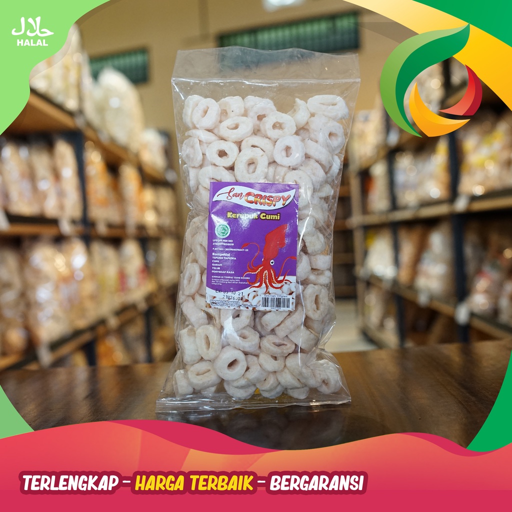 

KERUPUK RING CUMI SUNCRISPY KHAS BANGKA 100GR