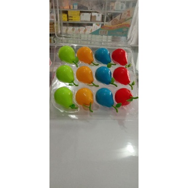 

RAUTAN/SERUTAN BENTUK BUAH PEAR ISI 12 PCS