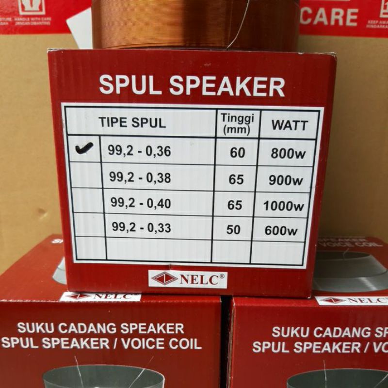 SPUL SPEAKER 99,2MM MODEL POLOS BACA KETERANGAN