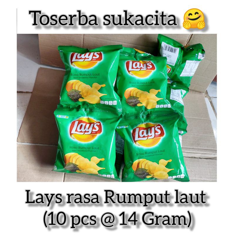 

Lays Rasa Rumput Laut , 14 Gram .. (10 pcs )