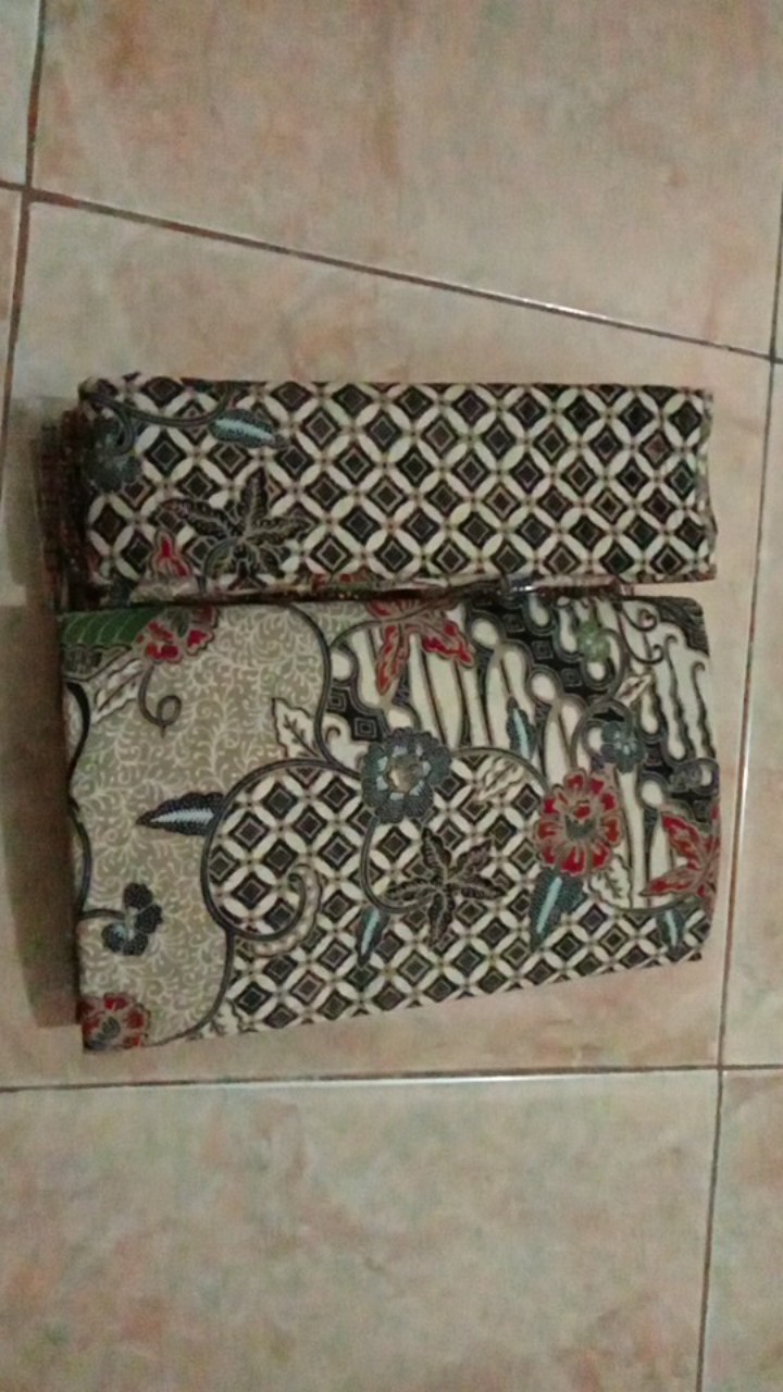 Kain Batik Solo (cabut) Motif Sogan Colet Parang Peksi