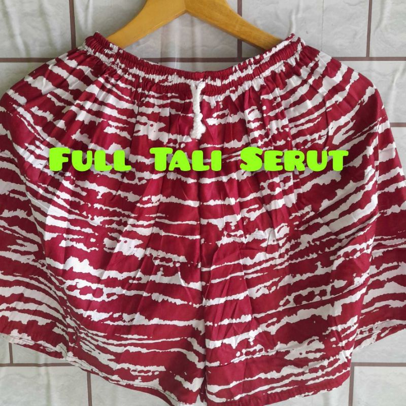 Celana Pendek Wanita - Hot Pants Tie Dye Stripe Bahan Rayon Prima