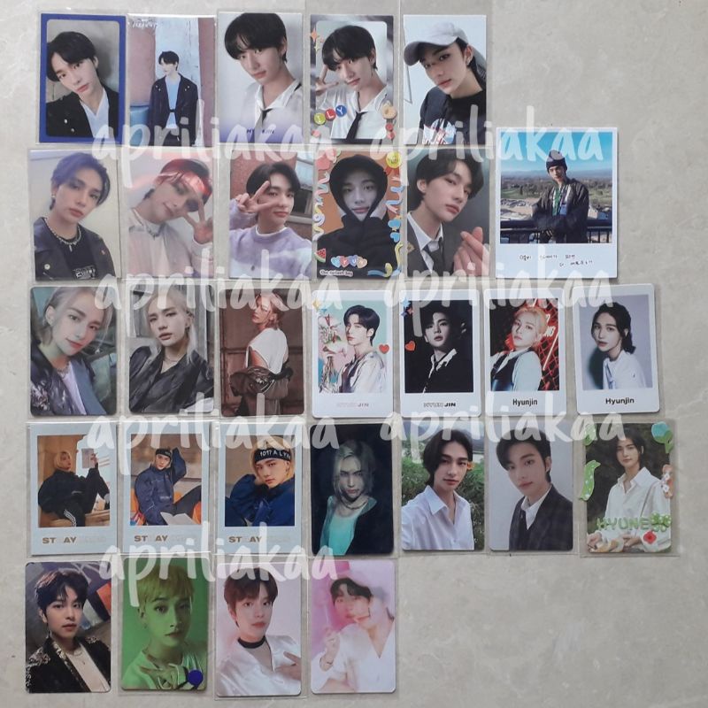 pc photocard hyunjin stray kids skz golive ds ods inlife levanter pola polaroid beyond nacific seung