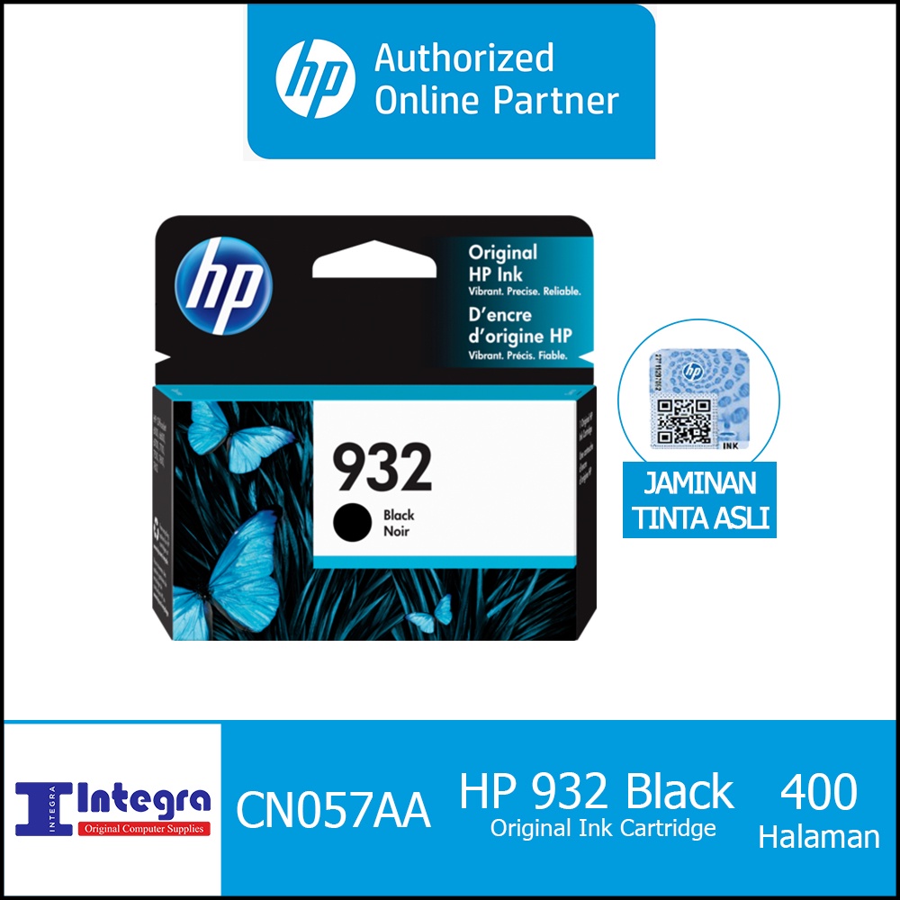 Tinta HP 932 Black Original Cartridge - CN057AA