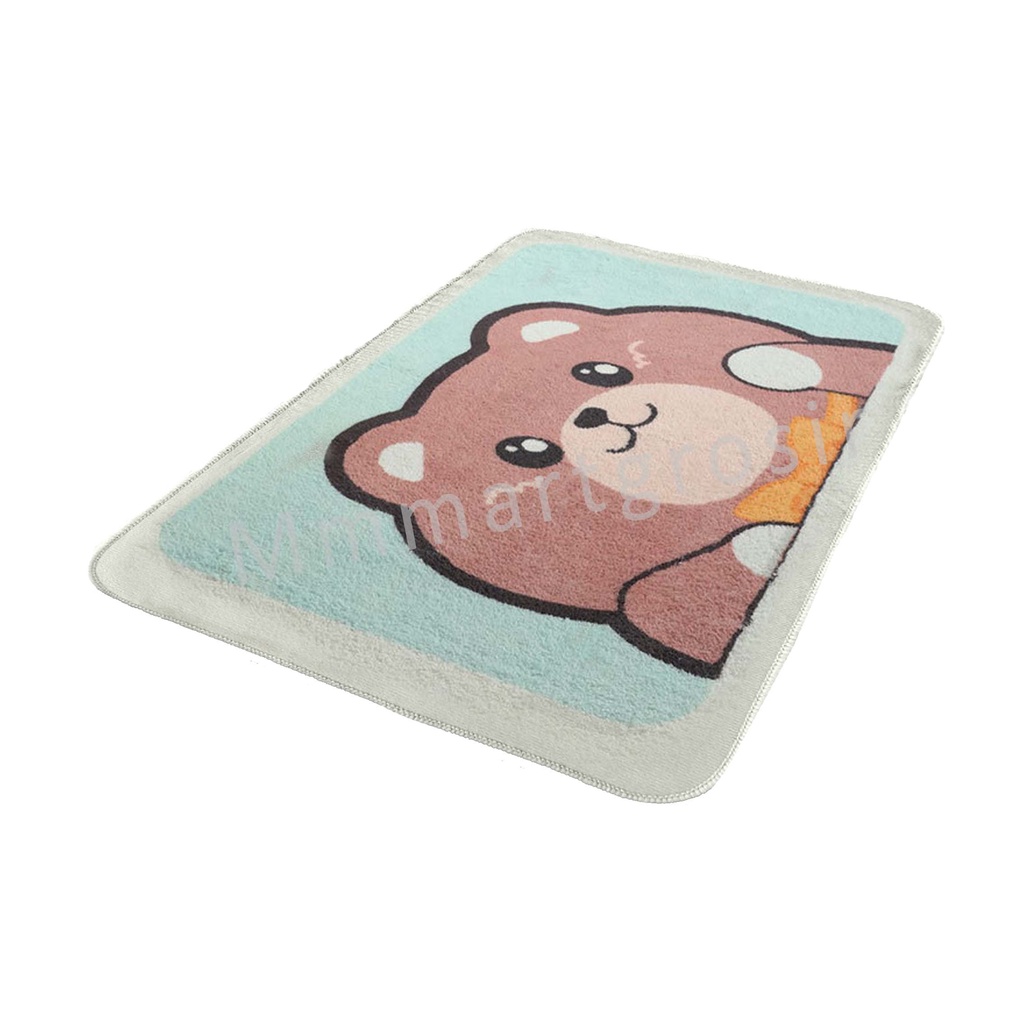 Keset / Keset Lantai Kasmir / Keset Motif Kartun / Uk.40x60cm