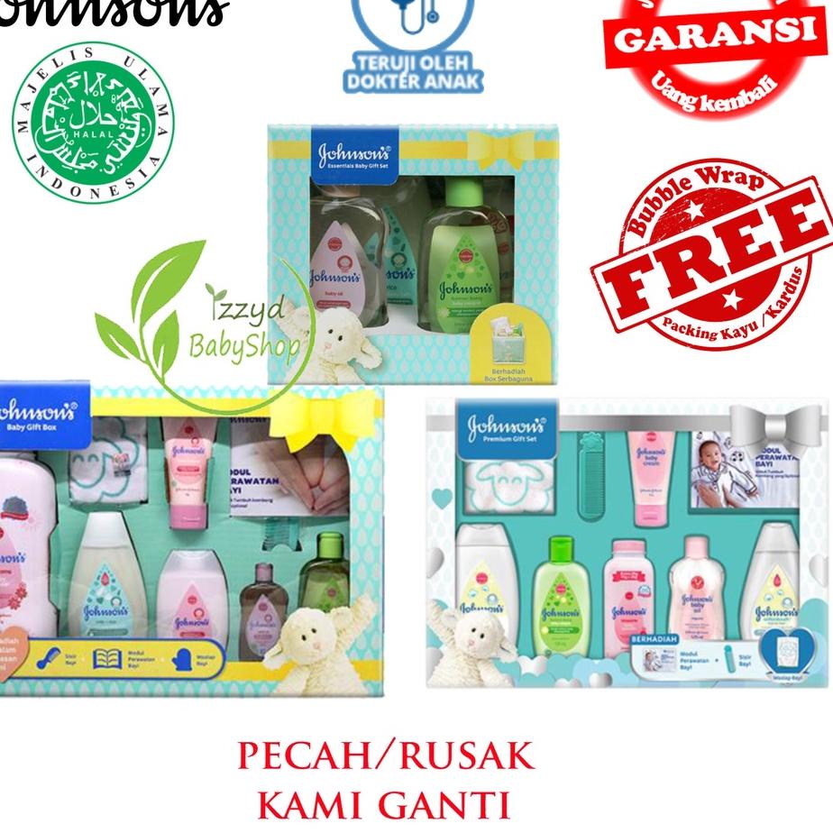 Terlaris.. Johnson starter kit baby gift set johnsons jhonson baby gift box essensial premium Gift