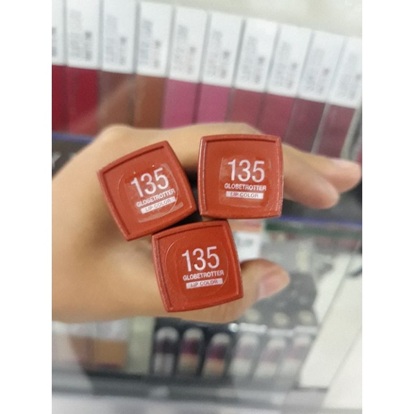 maybelline lipstik super stay matte ink globetrotter 135
