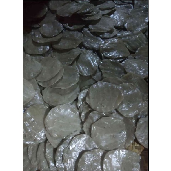 

1KG kelempang ikan tunu Ogan mentah ukuran Sedang