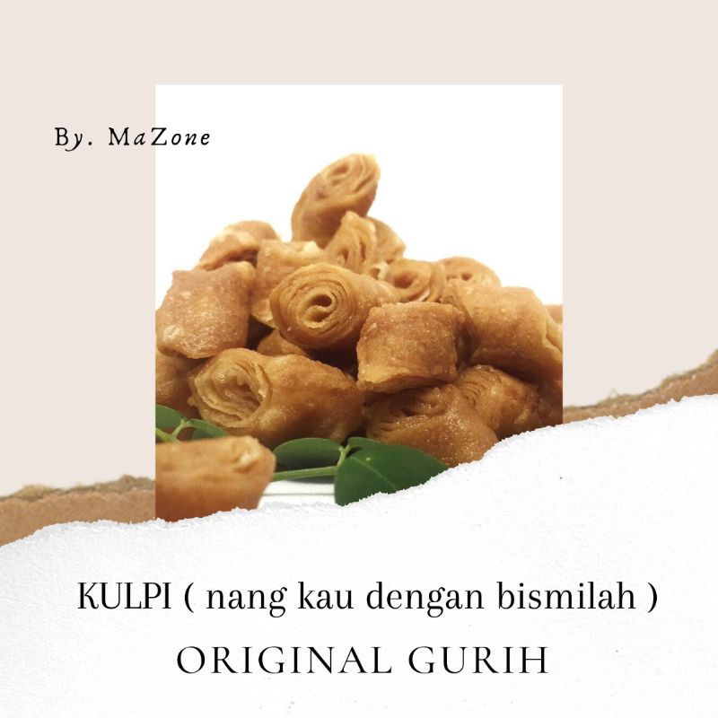 

KULPI Kulit Lumpia Pangsit Keripik Renyah Original 500 Gr