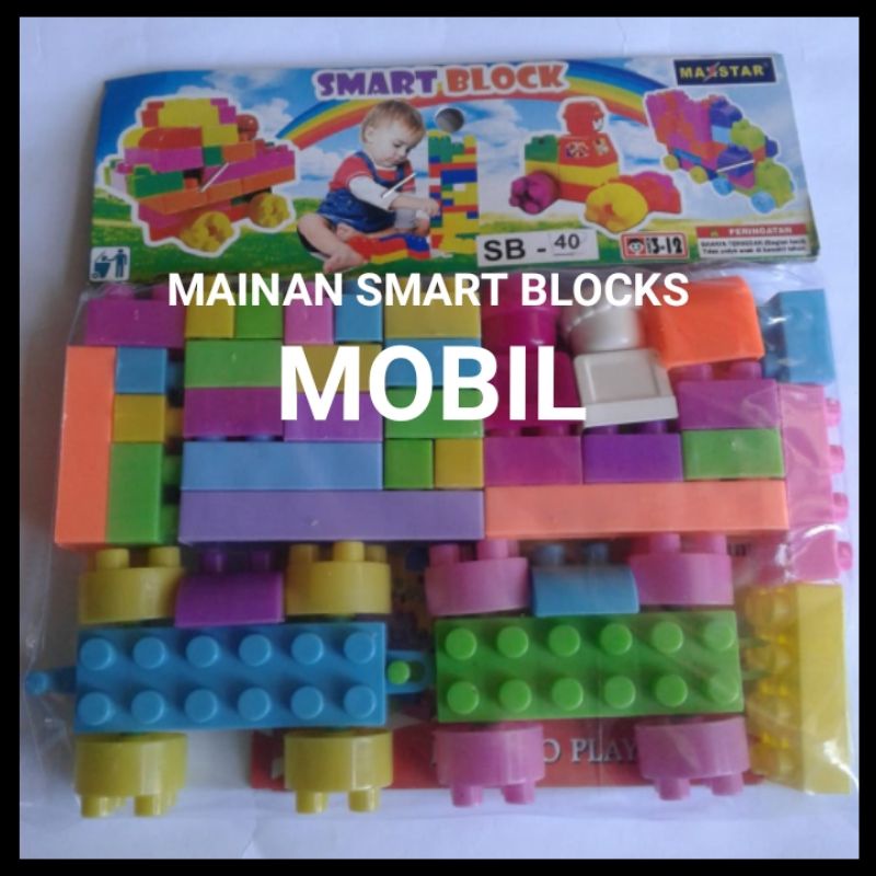 Jual Smart Block Mainan Anak Edukasi Bongkar Pasang Kreatif Kecil ...