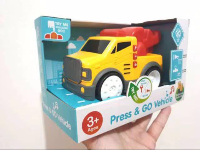 CRUZER PRESS &amp; GO CAR - TOYS KINGDOM