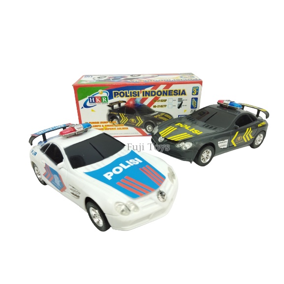 Mobil Polisi Indonesia Mobil Sedan Dengan Baterai Mainan Mobil Polisi
