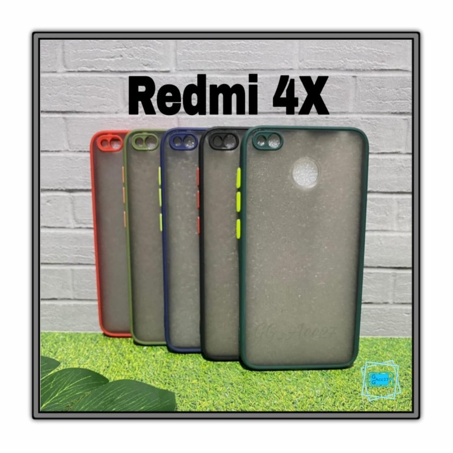 REDMI 4A 4X REDMI S2 CASE SOFT DOFF HARDCASE MATTE FUZE TRANSPARAN