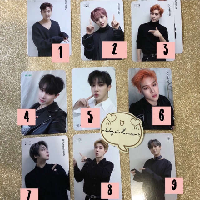 MONSTA X Photocard