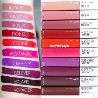 Maybelline Lipstick Superstay Matte Ink