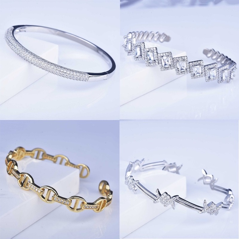 Fashion Hot Sale Diamond Pig Nose Bracelet