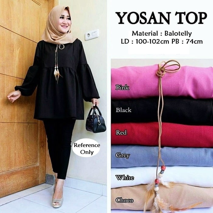 BAJU WANITA MURAH YOSAN TOP BAJU WANITA GROSIR TANAH ABANG